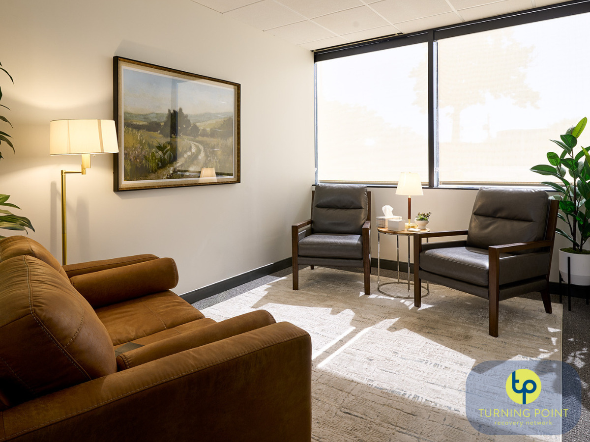 Interior of Dallas outpatient program — furniture