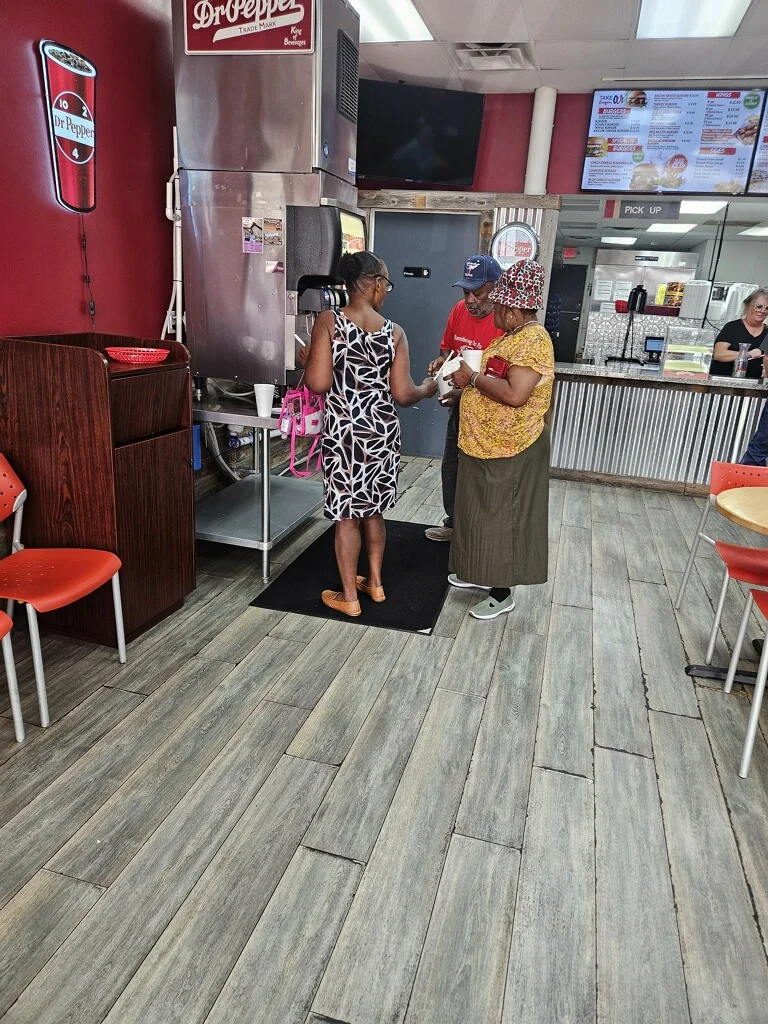 Interior of Dallas outpatient program — floor