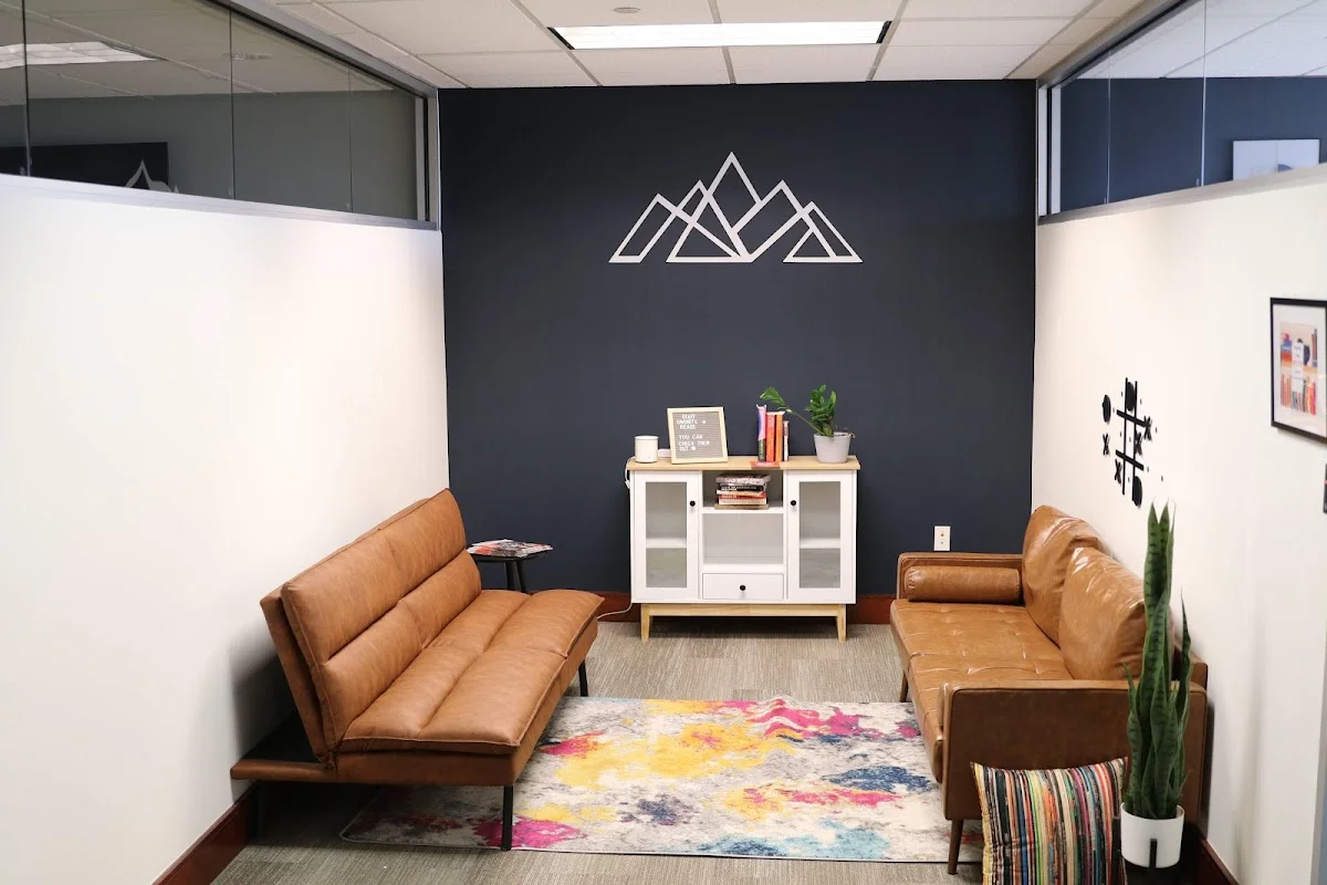Interior of Dallas outpatient program — furniture
