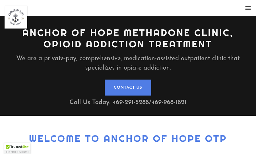 ANCHOR OF HOPE OPIOID TREATMENT PROGRAM, INC provider image